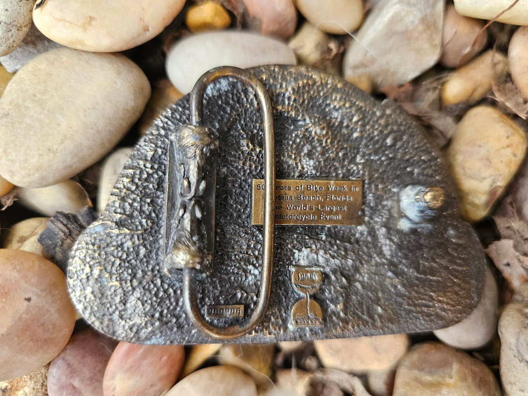 Vintage Belt Buckle: Daytona Beach 91'