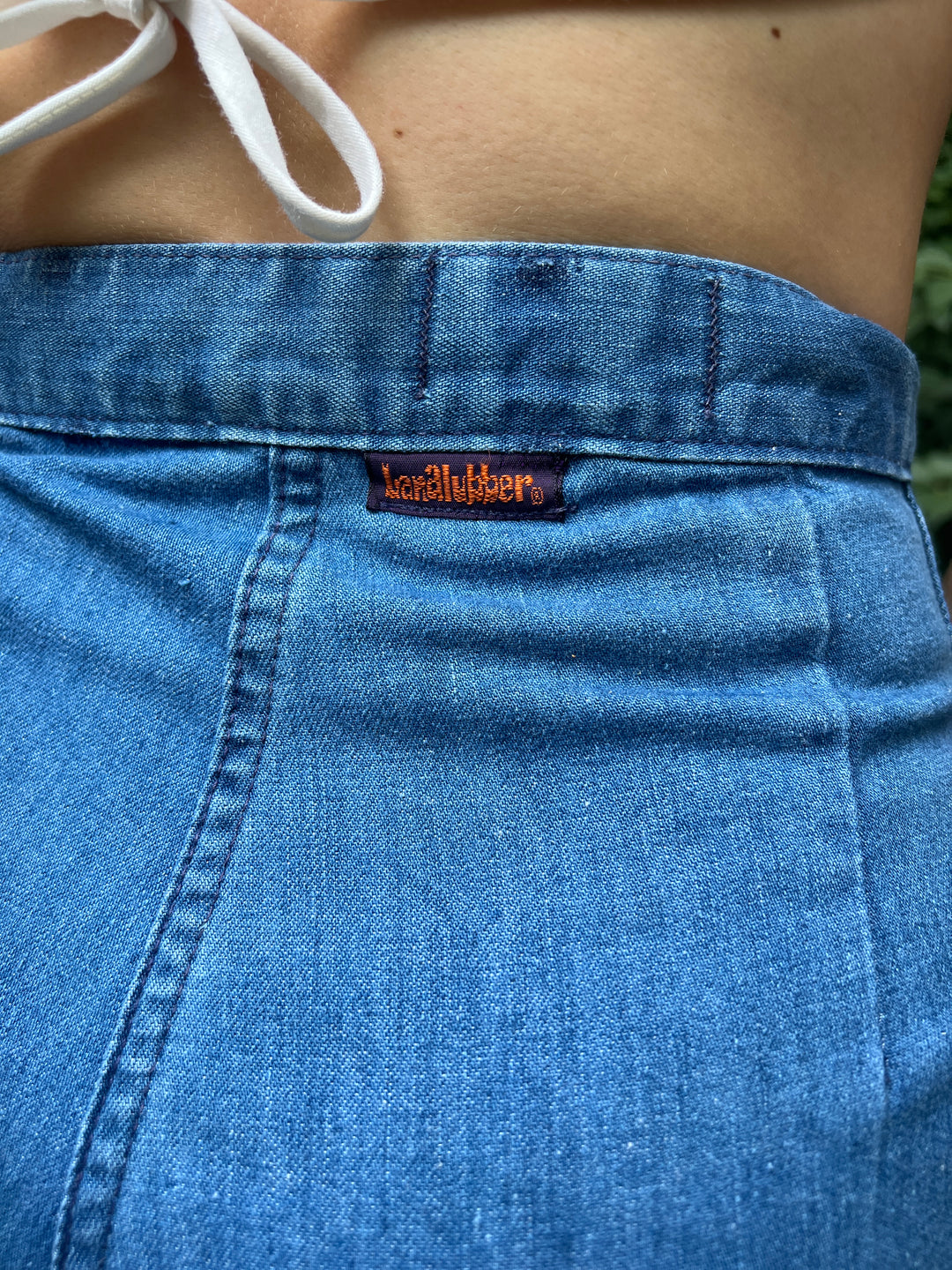 70s High Waisted Denim Jeans, Landlubbers
