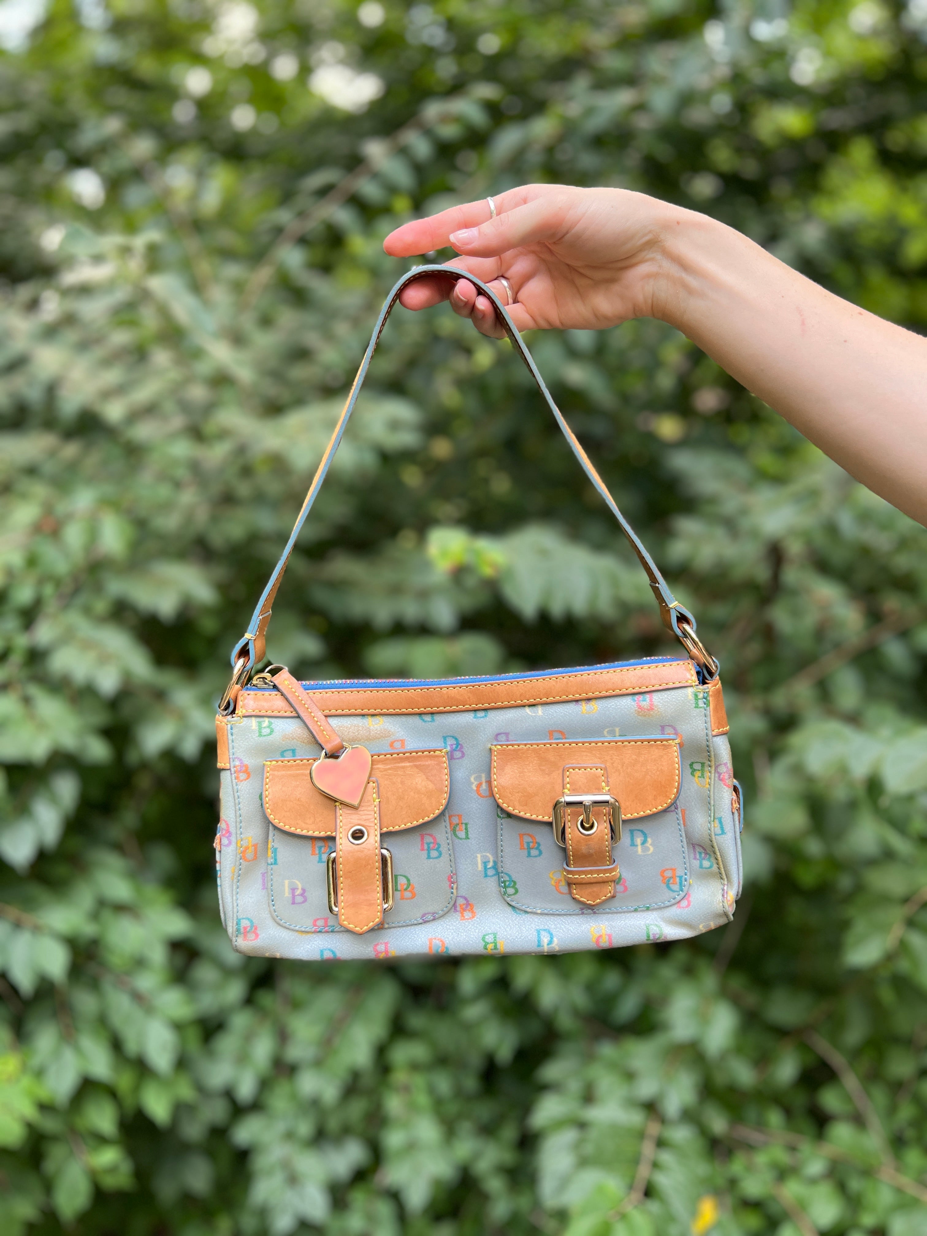 Dooney and bourke multicolor crossbody sale