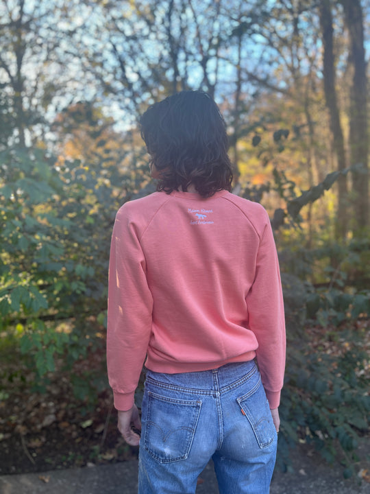 90s Peach Sweatshirt, Milanais, Maison Kitsuné