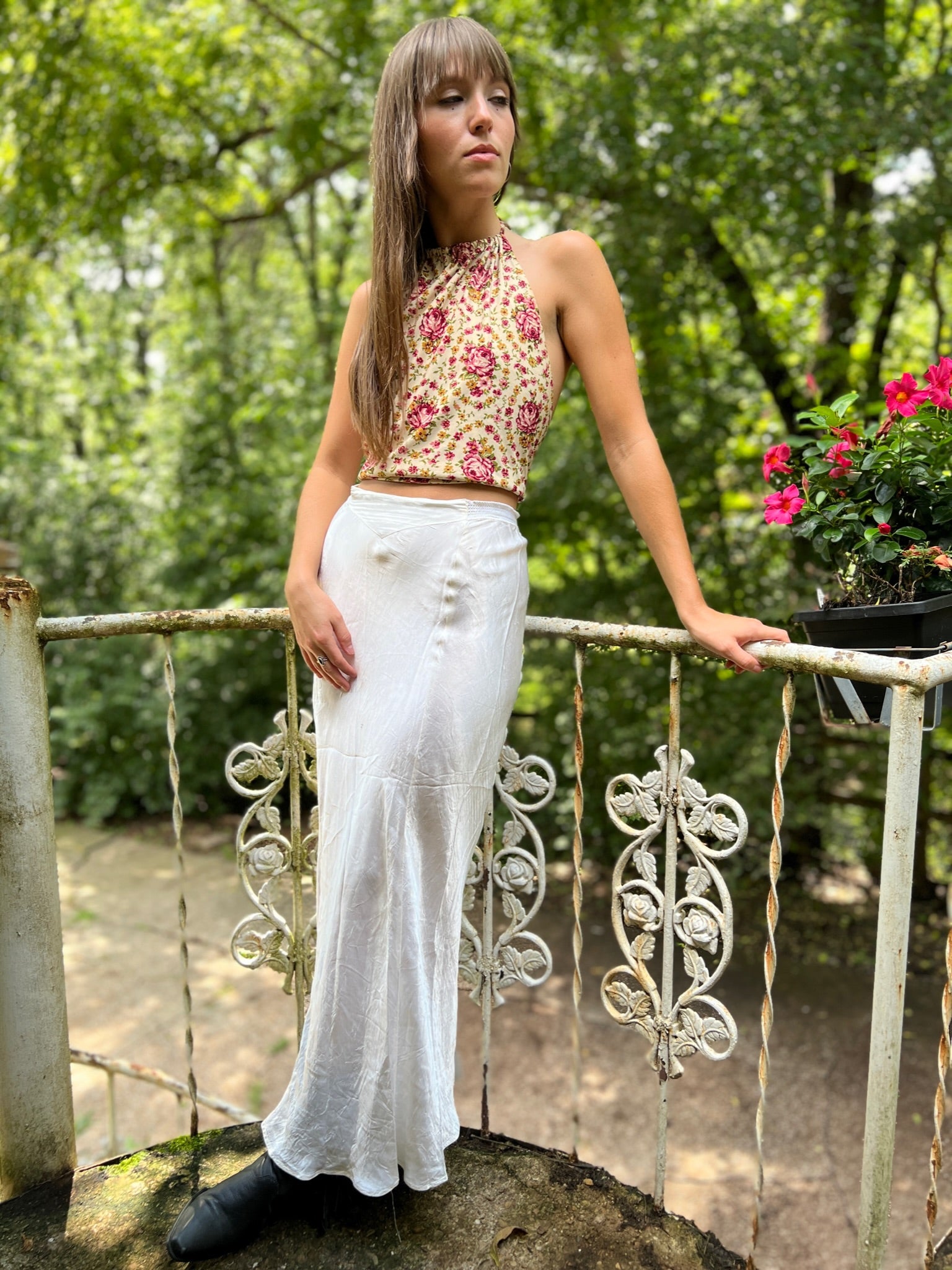 Long sale skirt slip