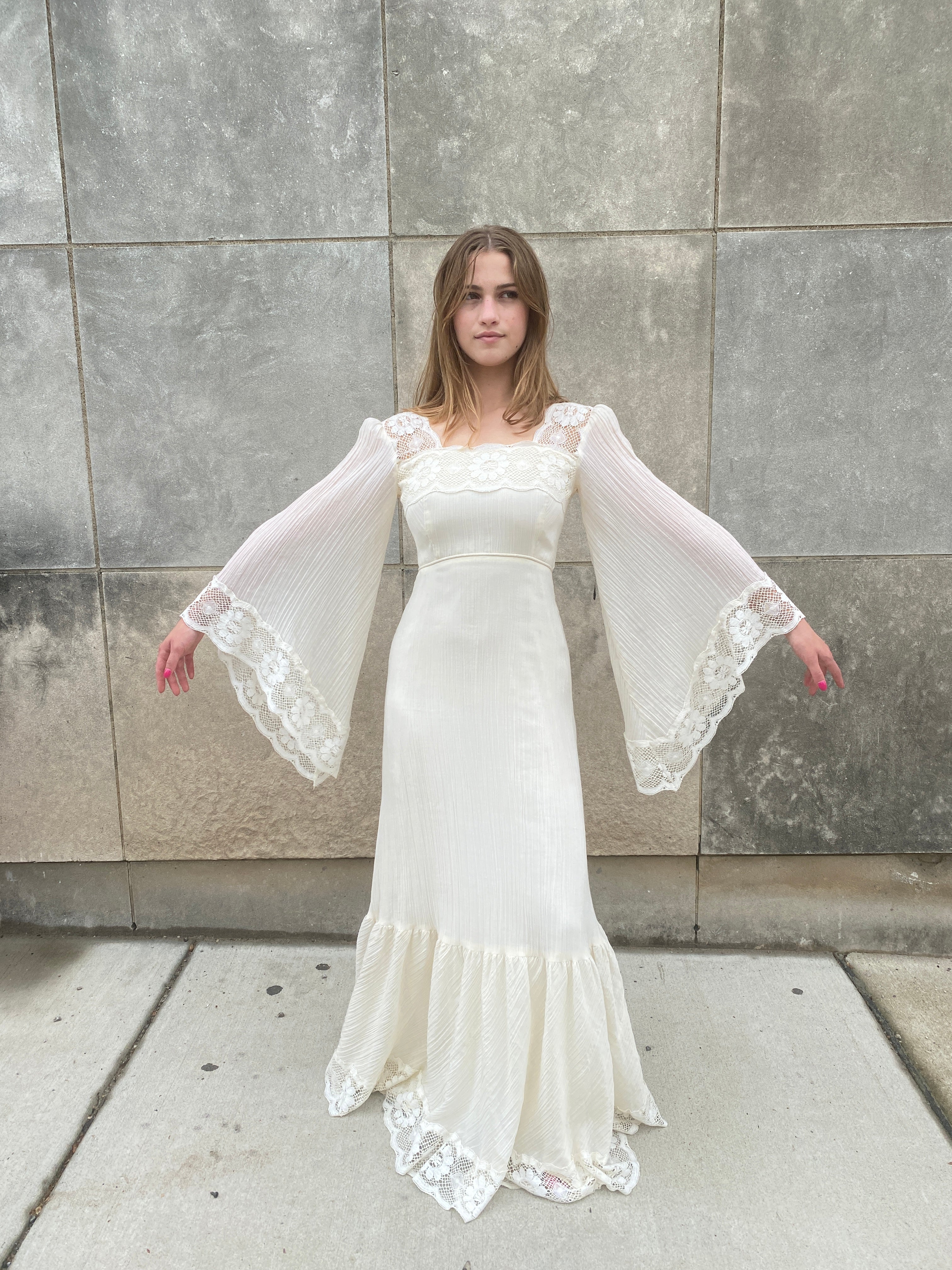 Ivory 2024 hippie dress