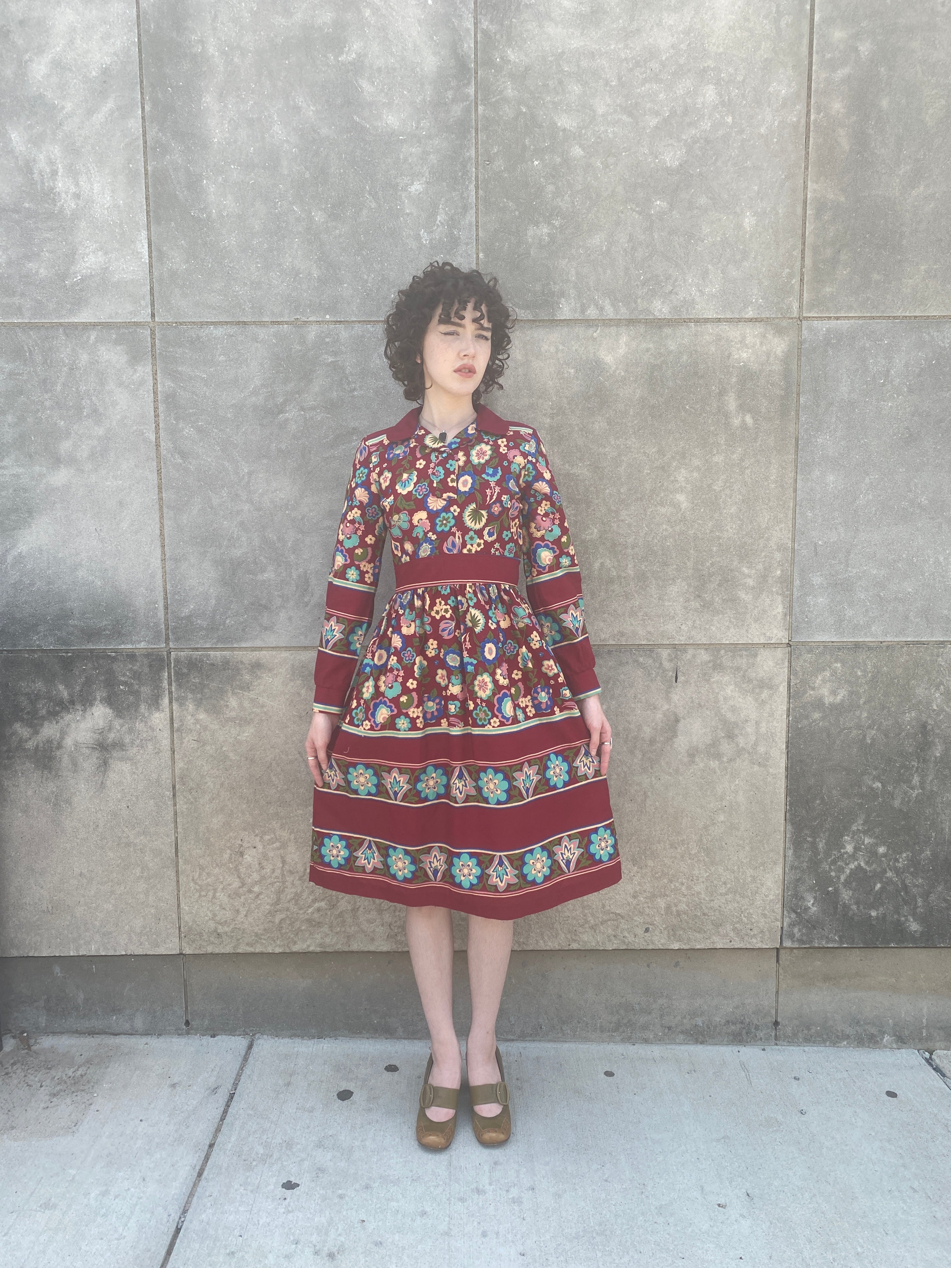 Vintage Rayon Dress