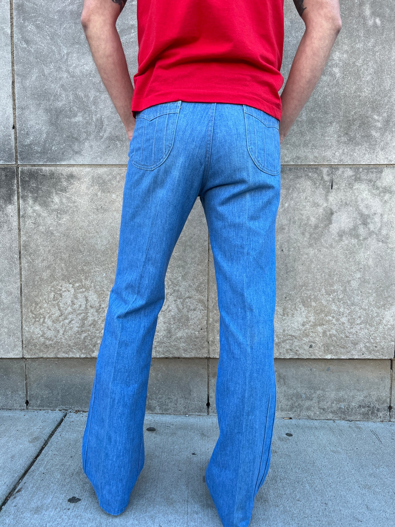 Levi's Vintage Bell Bottom Jeans 1970s Flared Denim -  Denmark