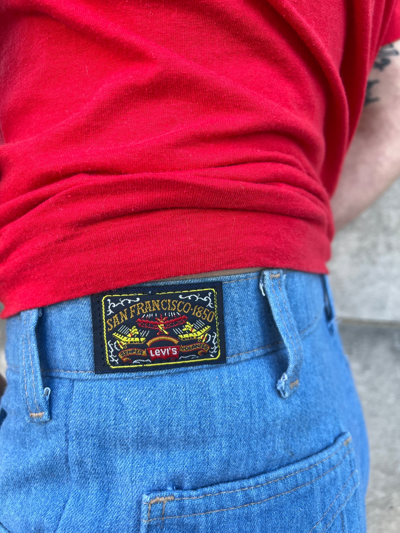 70S Denim Bell Bottom Jeans, Levi'S San Francisco – The Hip Zipper Nashville