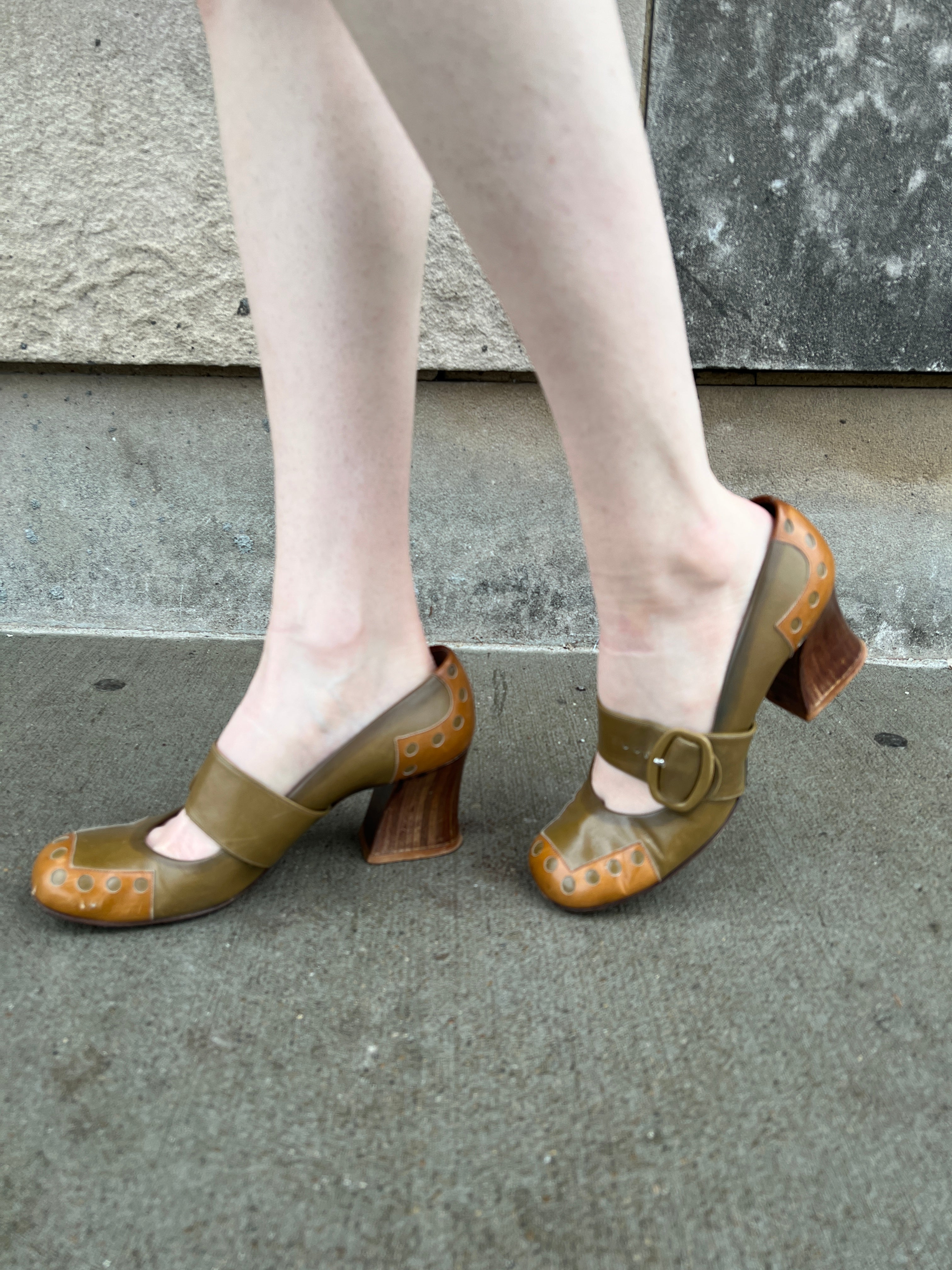 Tan mary best sale jane shoes