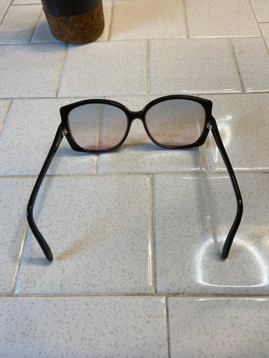 70s Oversized Vintage Sunglasses with Rhinestones, Tura