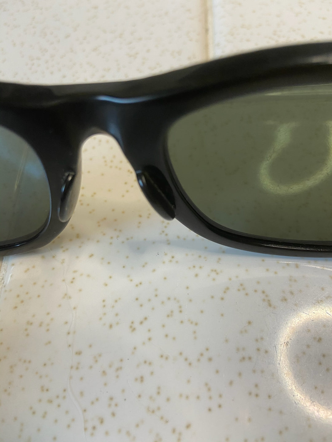 Black & Ivory Vintage Wayfarer Sunglasses, Ray Ban